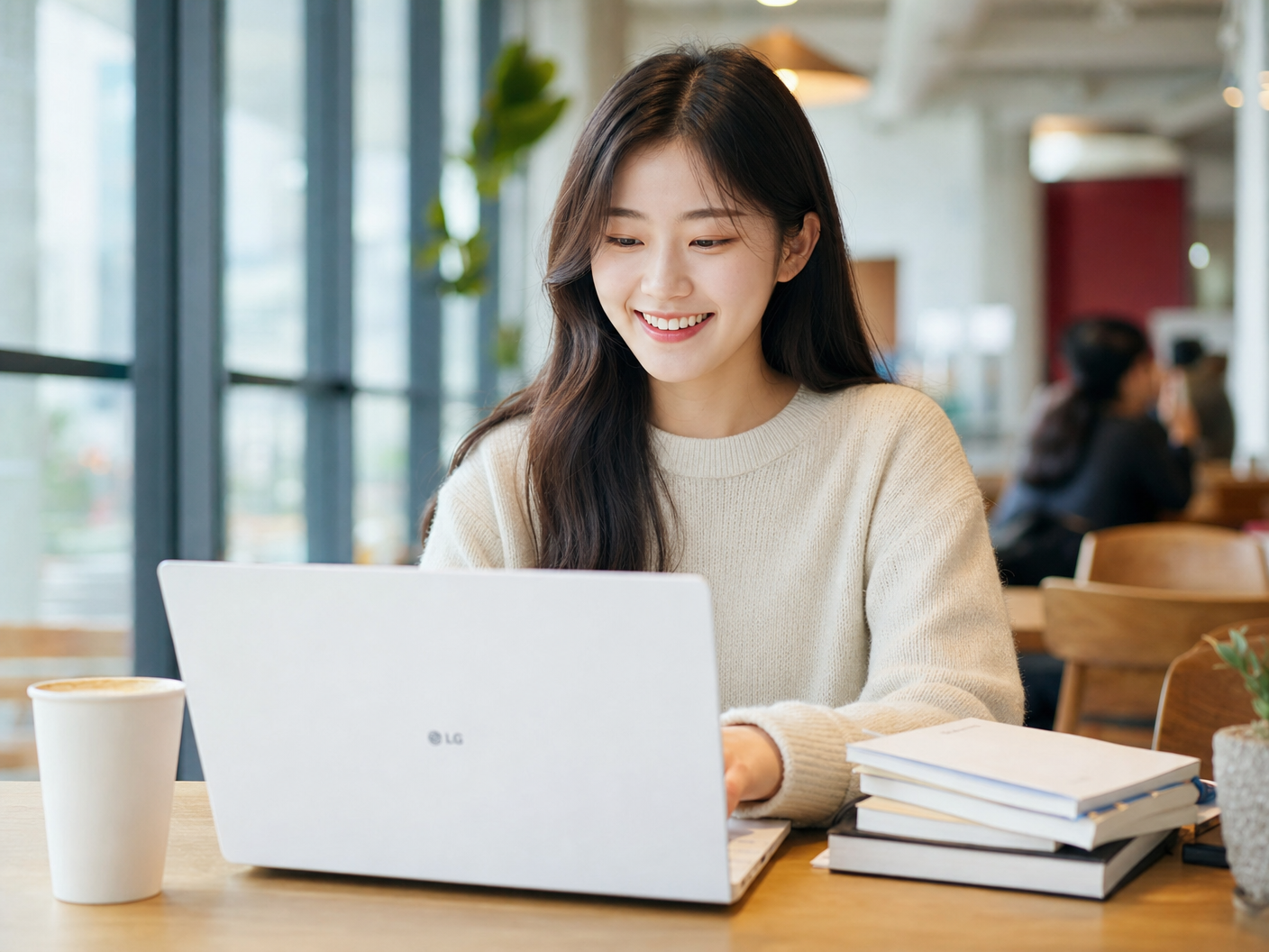 LG 울트라 PC 15 사용하는 한국인 여대생 만족 후기